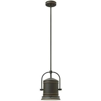 Projecteur Pullman en bronze huilé