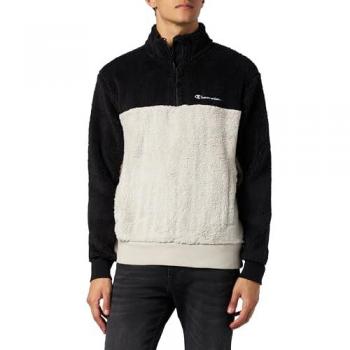 Champion Herren Legacy Half Zip Sweatshirt Beige Regular Fit L
