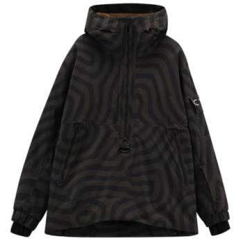 CMP Damen Winterjacke XL – Nero/Forest – 100 % Polyester