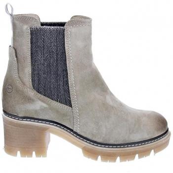Botines 25936 de Tamaris en tono beige