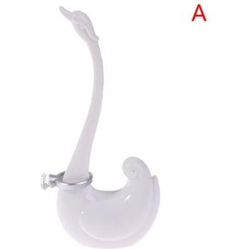Decorative Swan and Elephant Jewelry Organizer