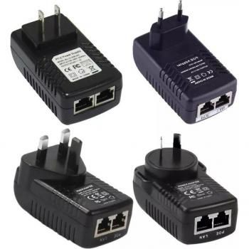 24V/48V 1A POE Injector Ethernet Adapter