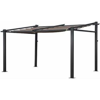 Happy Garden Pergola FRÉJUS 3 × 4m taupe