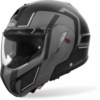 Casco Moto Airoh Mathisse II Genius Taglia XS Grigio Opaco