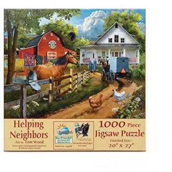 Puzzle – Tom Wood, Aide aux Voisins SunsOut