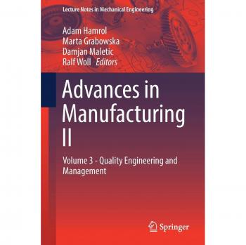 Advances in Manufacturing II