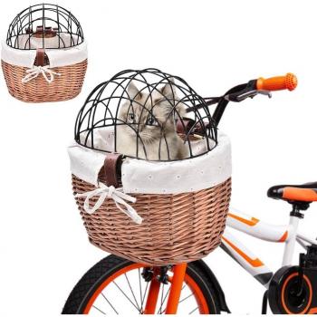 Rotin Ride – Panier Vélo Animal