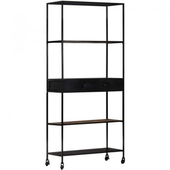 Mango Elegance – Libreria 80×35×180 cm con finitura Maison Bruin