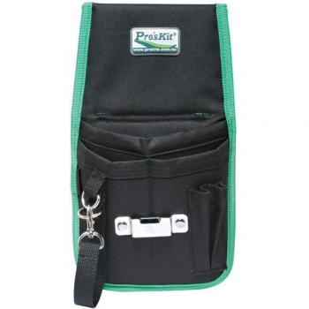Pro'sKit Waterproof Multi-Layer Tool Pouch – Tool Holster, Repair Kit, Woodworking Supplies, Electric Drill Waist Bag