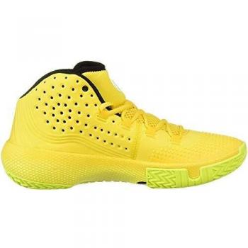 Under Armour HOVR Havoc 2 Chaussure de basket-ball homme gris (Taxi (700)/jaune haute visibilité.)