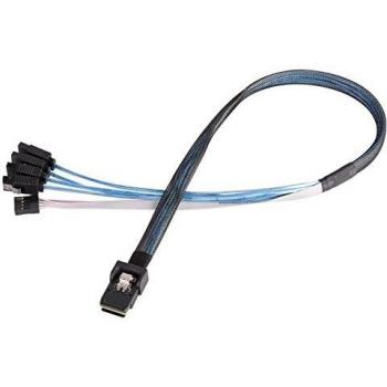 Silverstone SST-CPS03-RE SATA zu Mini-SAS Kabel, Internes Kabel