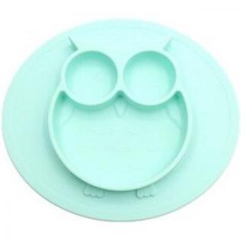 Bébé Plate à Nourriture Hibou
