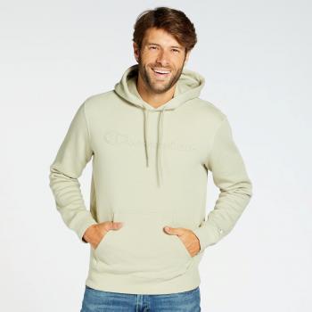 Sudadera con Capucha Champion Talla L Beige