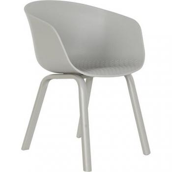 Esszimmerstuhldesign DKD Home Decor – Hellgrau, 56×58×78 cm