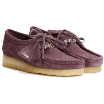Wallabee Suede Lila: Estilo Casual y Cómodo