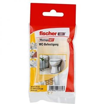 Fischer WC Wall Mount Set with All Components