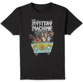Men’s Original Hero Scooby‑Doo Heavy Metal Mystery Machine T‑Shirt – Black L