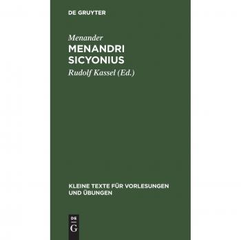 Menander: Menandri Sicyonius