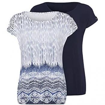 LASCANA T-Shirt »mit kleinem Cut-Out am Ärmel«