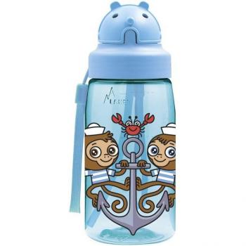 Botella de Agua Laken OBY Mikonauticos Azul Añil (0,45 L)