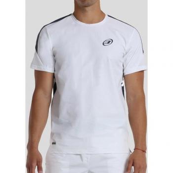 Camiseta de Competencia Bullpadel Niue Blanca