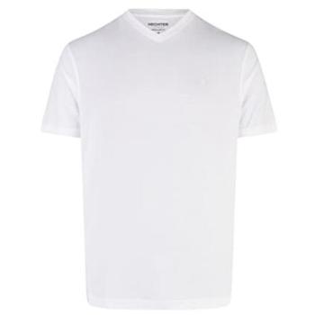 HECHTER PARIS Herren T-Shirt Basic Weiß