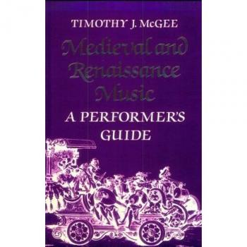 Medieval and Renaissance Music – A Performer`s Guide Mcgee Paperback