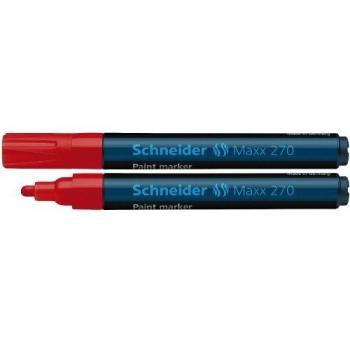 Schneider Schreibgeräte Lackmarker Maxx 270, 1-3 mm, rot
