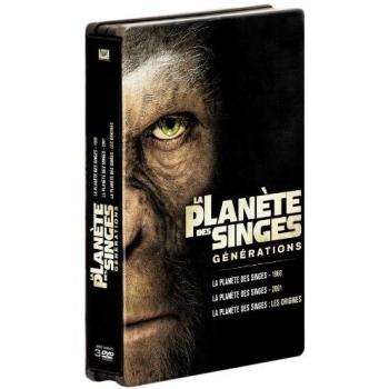 Steelbook Limitée : La Planète des Singes Trilogy