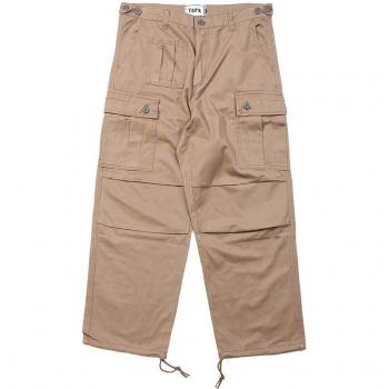 Casual Wide Leg Safari Cargo Trousers