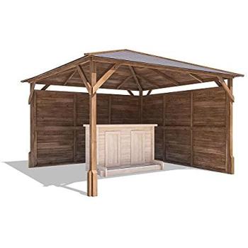 Log‑Bar Outdoor Oasis 3×3 – Dunster House Utopia Edition