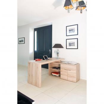 Jahnke CU-LIBRE 150 E Eckschreibtisch, sanremo eiche
