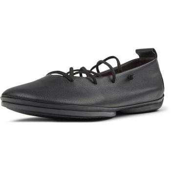 Elegant Nina Flat – Campers, Women’s Black, 10, SLE (Smooth Leather)