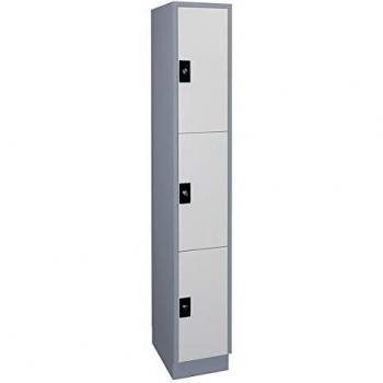 Armoire Wolf avec 1 grand compartiment de 300 mm de largeur et hauteur des compartiments de 540 mm gris argent CERTEO