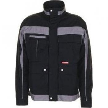 Planam Bundjacke Plaline in Schwarz/Zink, Größe 64