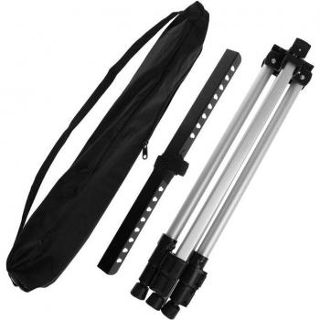 Adjustable Silver Aluminum Artist Easel with Carry Bag