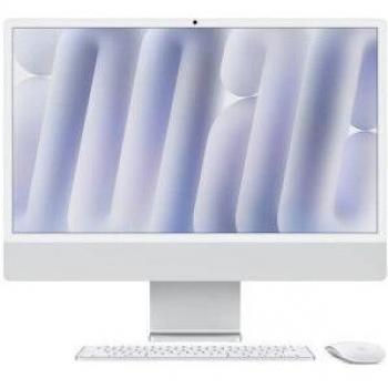 IMac 24” 4.5K (2024) M4 CPU 10 / GPU 10, 24 GB RAM, 512 GB SSD – Plata