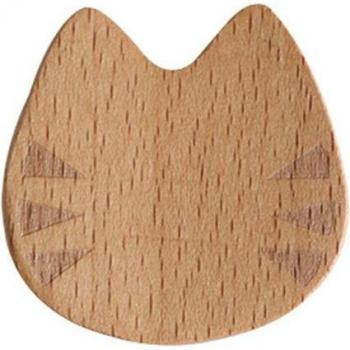 Wooden Cat Chopstick Holder