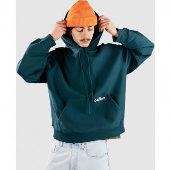 Carhartt WIP Felpa a cappuccio “Label Script” Blu – uomo