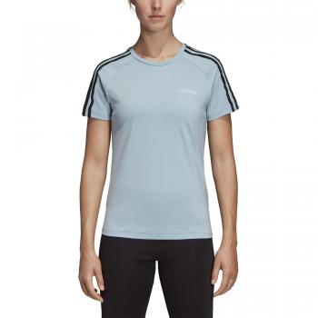 Adidas D2M 3-Stripes T-Shirt Femme, Gris Cendre, FR