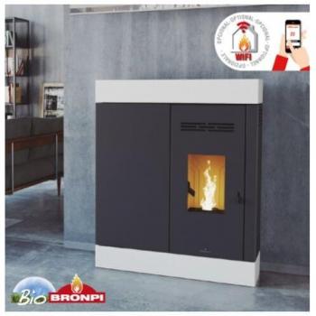 Estufa Extraplana Bronpi de Pellet 8kW