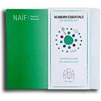 Set di Cura Neonati Naïf 1x 75ml Crema Cambio, 2x 100ml Baby Oil