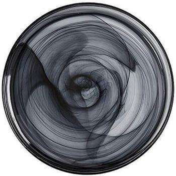 18.5 cm Max & Wills Marblesque Serving Plate – Sleek Black Design