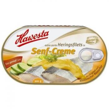 Hawesto MSC Hering Senfkorn Frühstücksfilet 200 g