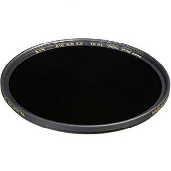 B+W 1089250 ND1000 Grau‑Filter 72 mm – MRC Nano XS‑Pro, 16‑Farbvergelung, schlank Premium – schwarz matt
