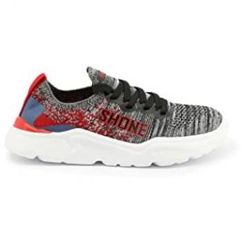 Zapatillas de tejido Shone gris para niños