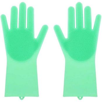 GANTS EN SILICONE POUR SOINS DES ANIMAUX DOMESTIQUES