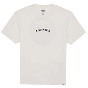 Dickies Herren T-Shirt mit Label‑Print – Weiß, XL