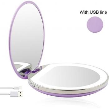 Miroir de Maquillage Détection LED 3/10X