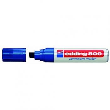 Edding Super Jumbo 5 Marqueurs indélébiles pointe biseautée 4-12 mm bleu